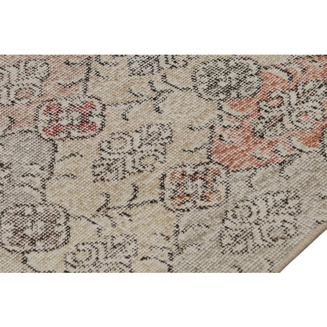 Vintage Zeki Müren Rug With Pastel Geometric Patterns, From Rug & Kilim For Sale In New York - Image 6 of 7