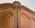 Vintage French Louis XVI Style Carved Oak 4-Door Wardrobe For Sale - Image 6 of 14