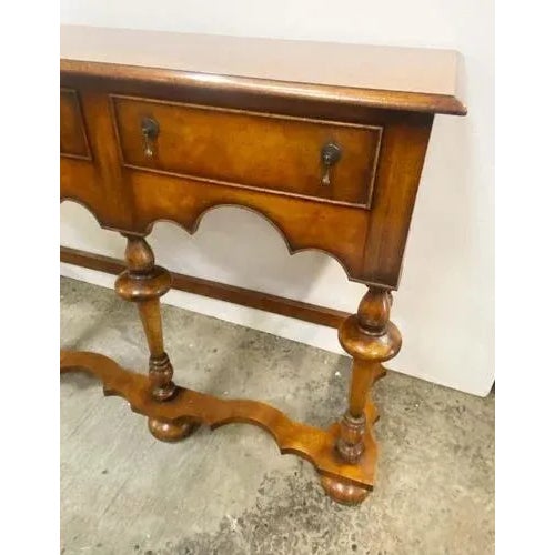 Jacobean Revival Dresser in Walnut, 1930s For Sale - Image 6 of 13