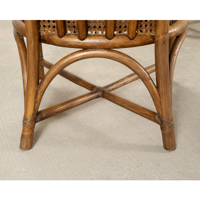 Pair of McGuire Organic Modern Rattan and Cane Armchairs For Sale - Image 18 of 18
