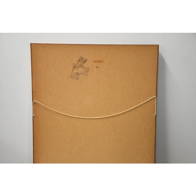 1960s Danish Modern Teak Mirror For Sale In Boston - Image 6 of 6