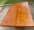 Mid-Century Modern Vintage Rattan Base Paul Frankl Style Dining Table With Walnut Top For Sale - Image 3 of 11