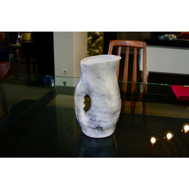 Ceramic Ceramic Pitcher by Mado Jolain, France, 1960 For Sale - Image 7 of 8