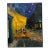 Vintage Vincent Van Gogh "Café Terrace at Night" Print on Board For Sale