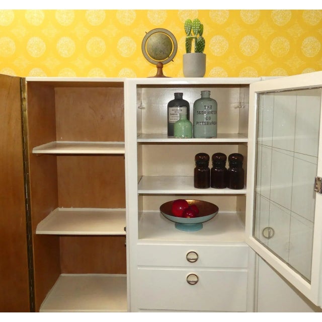 Mid-Century Modern Vintage Kitchen Cupboard, 1940s For Sale - Image 3 of 18