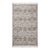 Angela Rose x Loloi Rivers Denim / Ivory 18" x 18" Sample Rug For Sale