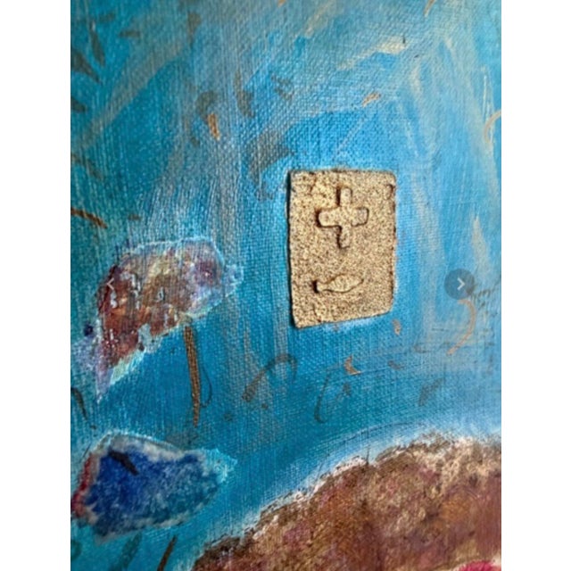 Roy Fairchild-Woodard 1990s Roy Fairchild “Bal Masque” Painting Print For Sale - Image 4 of 7