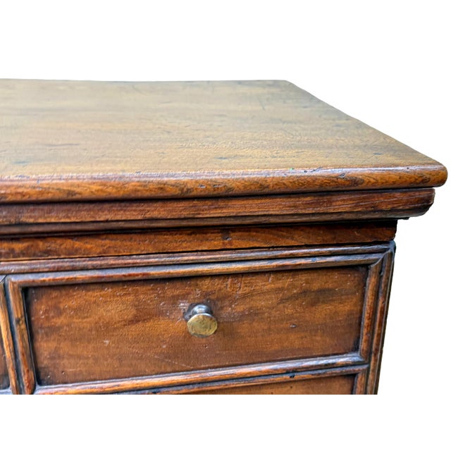 Brown 18th Century Georgian Elm Bedside Chest Close Stool For Sale - Image 8 of 13