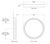 Silver Thomas O'Brien for Visual Comfort Signature Tricia 30" Illuminated Round Mirror in Polished Nickel and Gild For Sale - Image 8 of 10