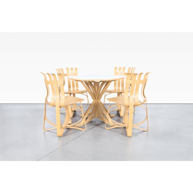 Mid-Century Modern 1990s Mid-Century “Hat Trick” Table by Frank Gehry for Knoll For Sale - Image 3 of 7