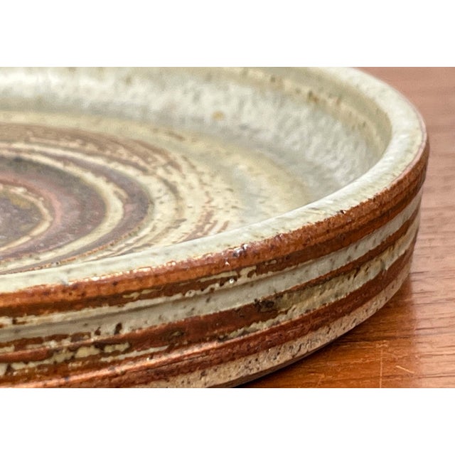 Mid-Century Modern Danish Studio Pottery Bowls by Tue Poulsen for Tue Keramik, 1960s, Set of 2 For Sale - Image 15 of 18