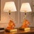 Satin Glass Horse Table Lamps by Le Dauphin, France, 1970s, Set of 2 For Sale - Image 3 of 18