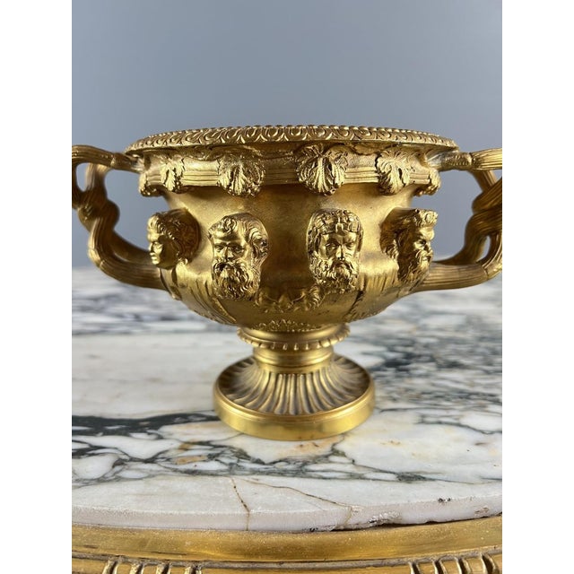 19th Century Pompeian Bowl with Two Bronze Handles For Sale - Image 6 of 11