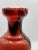 Vase in Red and Black Blown Opaline Glass by Carlo Moretti, Italy, 1970s For Sale - Image 10 of 11