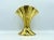 Sculptural Shell Vase in Brass, 1960s, in Flawless conditions. Designed 1960 to 1969
