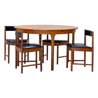 Dunvegan Teak Dining Set by Tom Robertson for McIntosh, Set of 5 For Sale