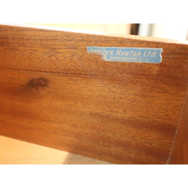 Mid Century Modern Vintage Teak Credenza Sideboard by White and Newton For Sale In Greensboro - Image 6 of 15
