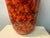 Vintage Fat Lava Vase in Orange from Scheurich, 1970s For Sale - Image 12 of 16