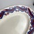 Maroon Antique Oval Babylone Platter from Badonviller, 1900s For Sale - Image 8 of 10