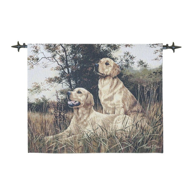 This beautiful tapestry is woven on a jacquard loom by skilled weavers, keeping alive the centuries old tradition of...