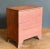 English Bow Front Small Chest of Drawers of Flame Mahogany For Sale - Image 9 of 16