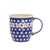 350 Ml Ceramic Mugs from Zakłady Ceramiczne Bolesławiec, Set of 4 For Sale - Image 9 of 9