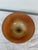 Glass Cohn-Stone Studios Amber Hand Blown Glass Bowl For Sale - Image 7 of 12