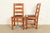 Limbert Antique Mission Oak Arts & Crafts Ladder Back Dining Chairs, Set of Four For Sale - Image 11 of 14