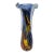 Vintage Tim Lazer Signed Hand-Blown Art Glass Amphora Handle Vase For Sale