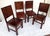 Modernist Table and Chairs in Rosewood, 1970s, Set of 5 For Sale - Image 18 of 18