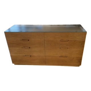 1950s Ramseur Mid Century Modern 8 Drawer Dresser For Sale