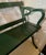 Wood Vintage Hudson Valley Cast Iron Base Wood Railroad Bench Flip Back For Sale - Image 7 of 11