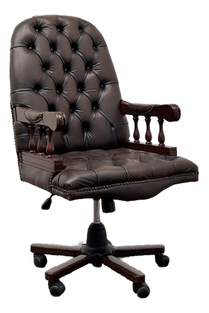 English Chesterfield Desk Chair