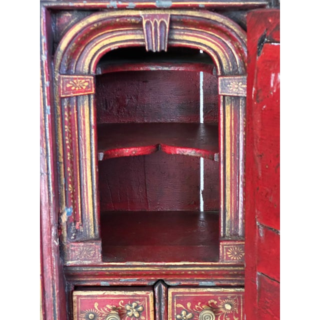 Late 18th Century George III Chinoiserie Cabinet For Sale - Image 4 of 5
