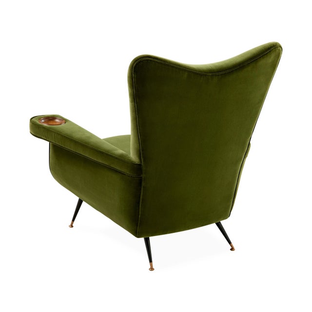 Jonathan Adler Pierre Lounge Chair For Sale - Image 4 of 6