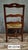 Empire-Style Armchair in Walnut with Woven Straw Seat For Sale - Image 6 of 7