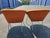 Burnt Orange Pair of Attributed Walter Knoll 369 Lounge Chairs – Vintage Burnt Orange – Mid-Century Modern For Sale - Image 8 of 10