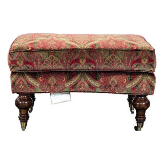 Lillian August Paisley Ottoman For Sale