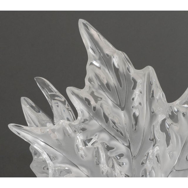 Lalique Crystal "Champs-Elysees" Two-Tier Chandelier For Sale In New York - Image 6 of 13