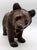 Late 19th century large strolling Black Forest Bear, Swiss. Rich brown color with black painted foot & nose accents with...