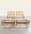 Italian Bamboo Single Beds, 1960s, Set of 2, in Good conditions. Designed 1960 to 1969 This piece is designed in the style...