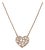 Tiffany Paloma Picasso Olive Leaf Heart Pendant Necklace W/ Pouch 18k Gold For Sale