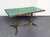 Metal Coffee Table with Malachite Top and Brass Frame, France, 1950s For Sale - Image 7 of 7
