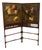 Edwardian Mahogany Screen Set with Hunting Oil Paintings, 1905 For Sale