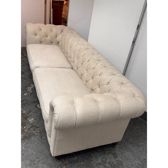 Restoration Hardware Timothy Oulton for Restoration Hardware Kensington Sofa For Sale - Image 4 of 12