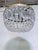 Vintage French Style Crystal Basket Chandelier With Ornate Brass Crown For Sale - Image 4 of 12