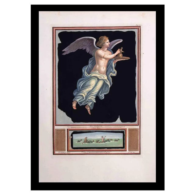 Carlo Nolli, Ancient Roman Fresco, 18th Century, Etching For Sale