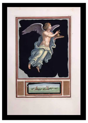 Carlo Nolli, Ancient Roman Fresco, 18th Century, Etching