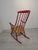 Red Grandessa Rocking Chair by Lena Larsson for Nesto, 1960s For Sale - Image 8 of 13