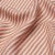 Contemporary SAMPLE - Schumacher Mathis Ticking Stripe Fabric In Spice For Sale - Image 3 of 3